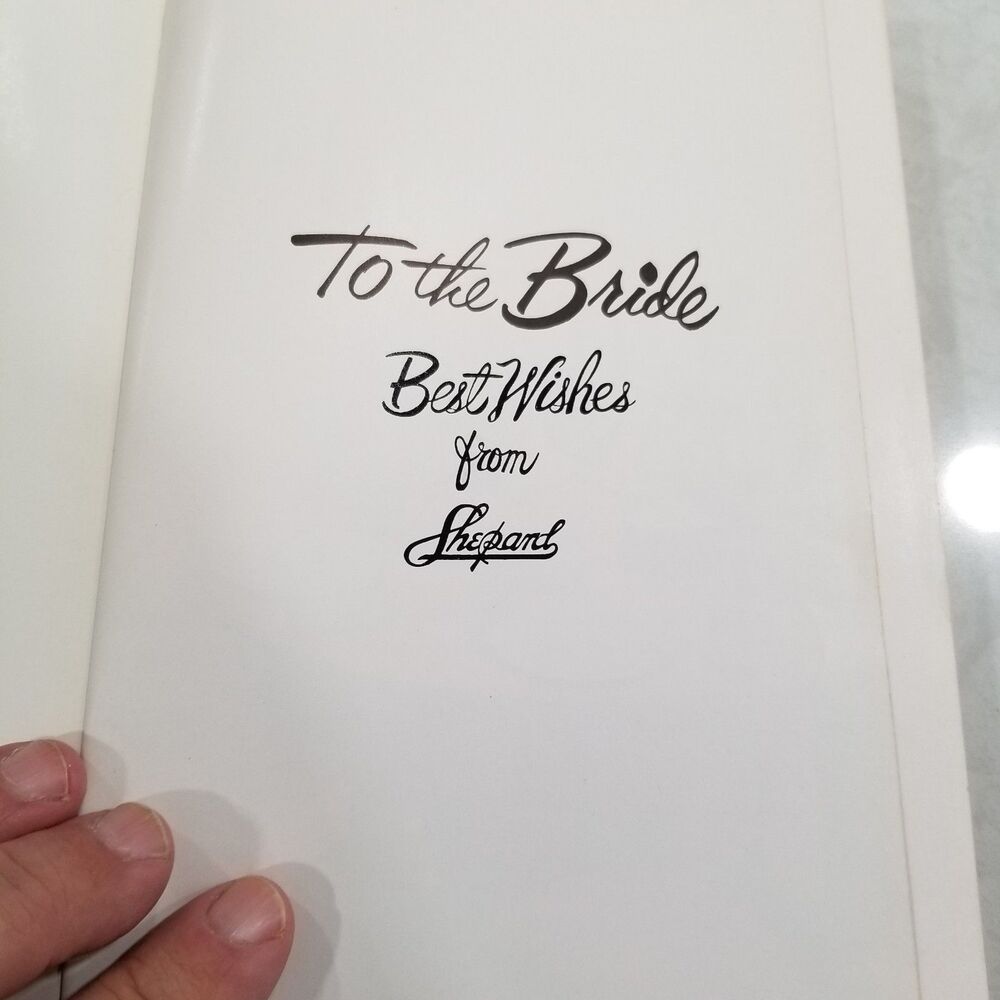 1956 To the Bride Vintage Bridal Gift Book – Mid‑Century Hardcover - Picture 6 of 11